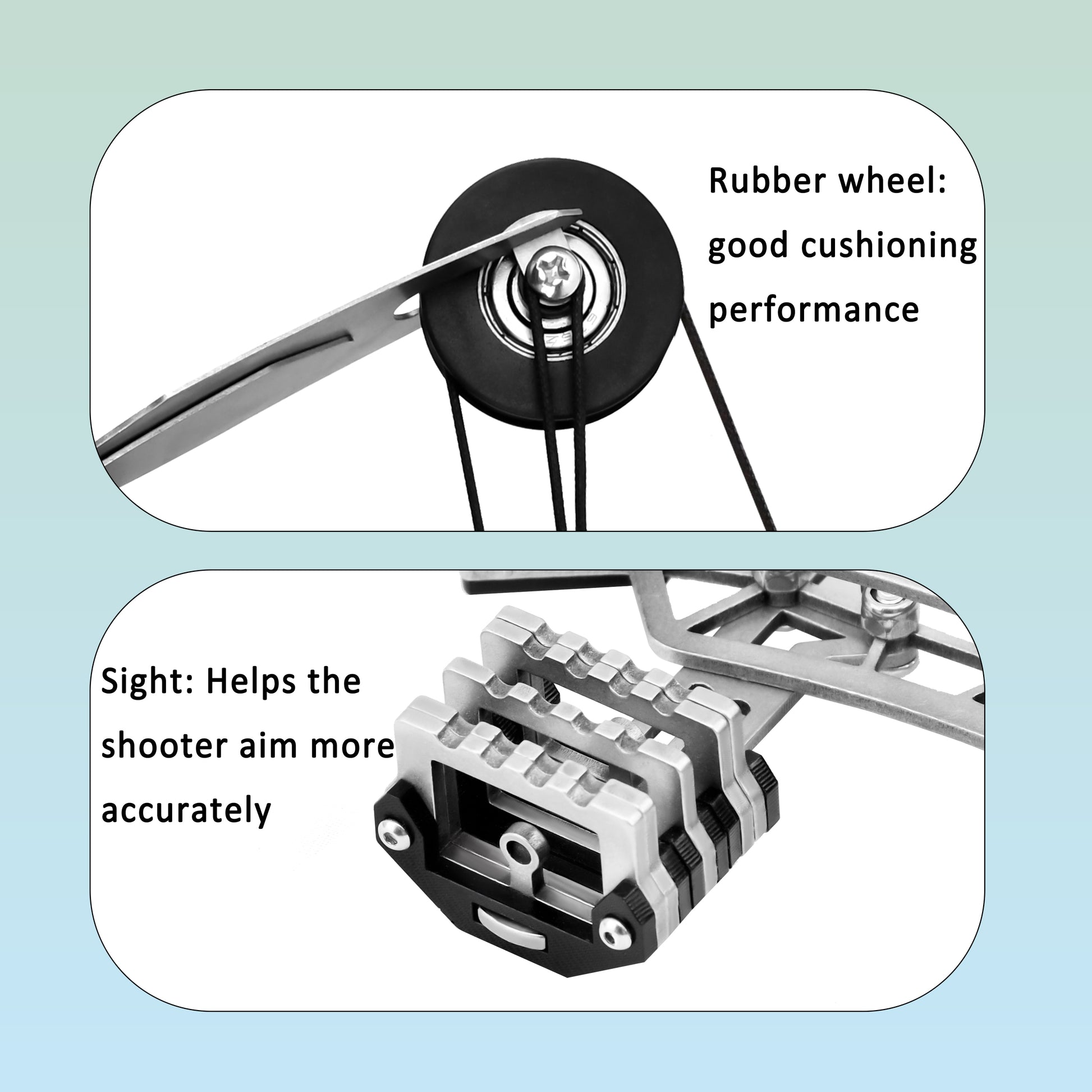 Training arrows and accessories included with Battleship mini compound bow – safe metal-tip option
