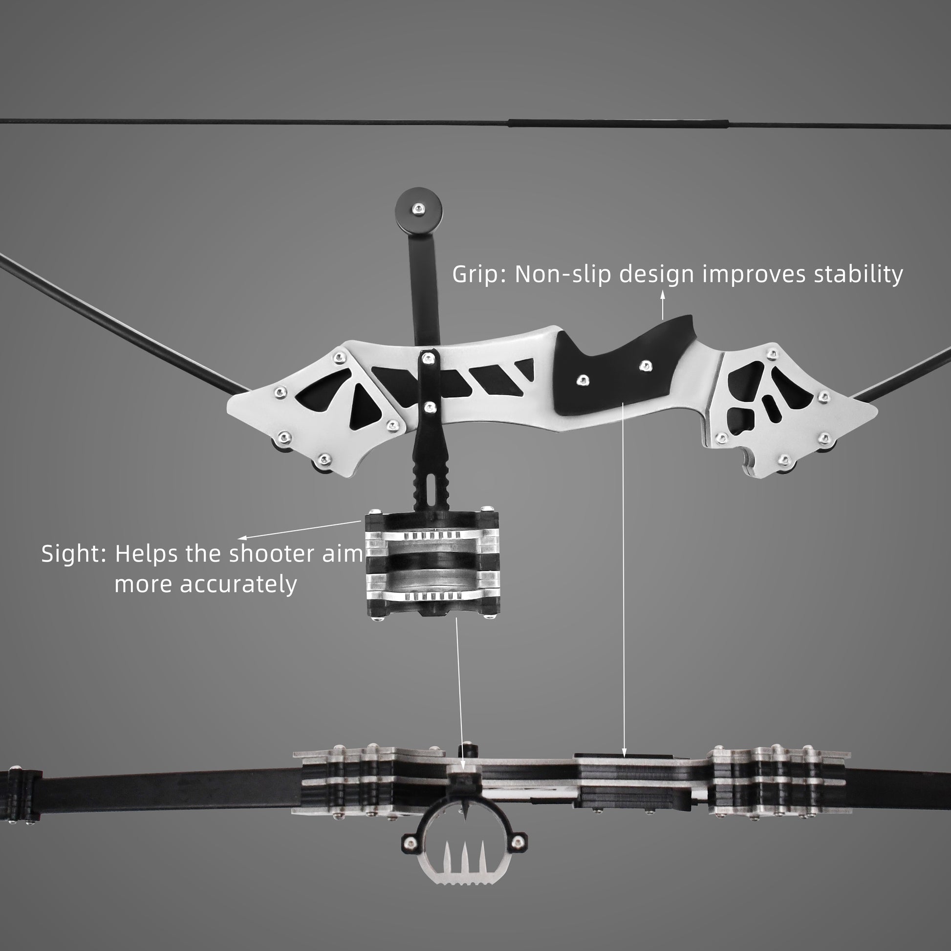 Training arrows and accessories included with Wooden Recurve bow – safe tip option for target practice