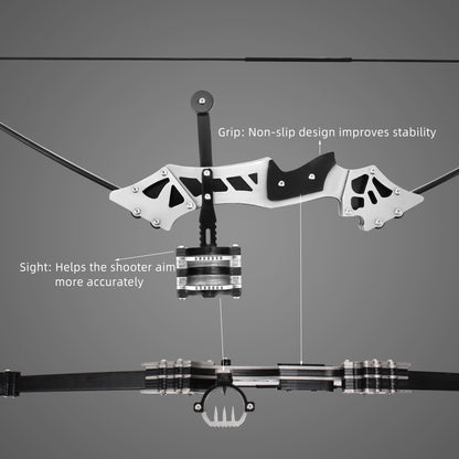 Training arrows and accessories included with Wooden Recurve bow – safe tip option for target practice