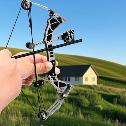 Cyzarize Armor Piercer full set tabletop layout with bow, arrows and target sheet